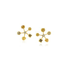 Diamond Starburst Earrings