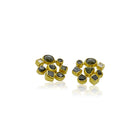 Mosaic Diamond Earrings in 22K/18K