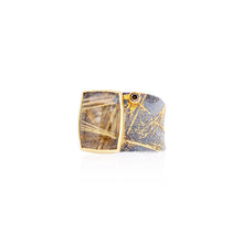 Rutilated Quartz Ring