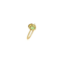 Lucky Scarab Ring with Crystal Opal