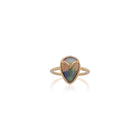 Lightning Ridge Opal Owl Ring