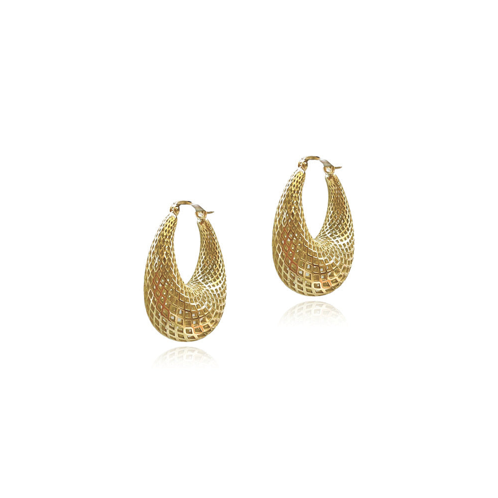 medium Mesopotamia-inspired earrings