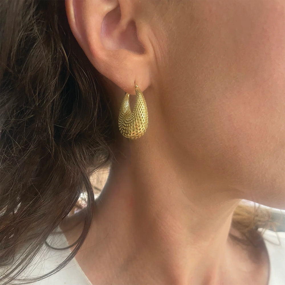 Medium Mesopotemia-Inspired Earrings