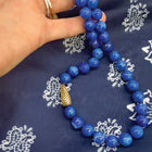 Lapis Beaded Necklace