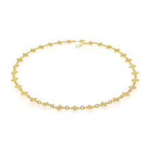 18K Crownwork Clover Leaf Necklace