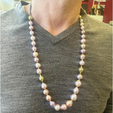 Natural Multicolored Baroque Freshwater Pearl Necklace