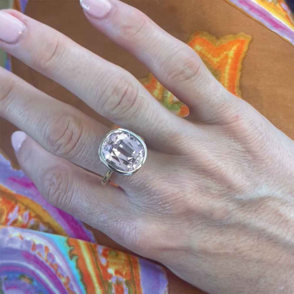 Kunzite Cocktail Ring