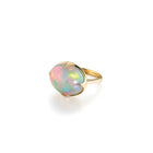 claw-set opal ring