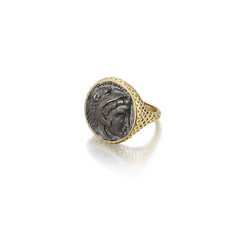 Alexander the Great Coin Ring