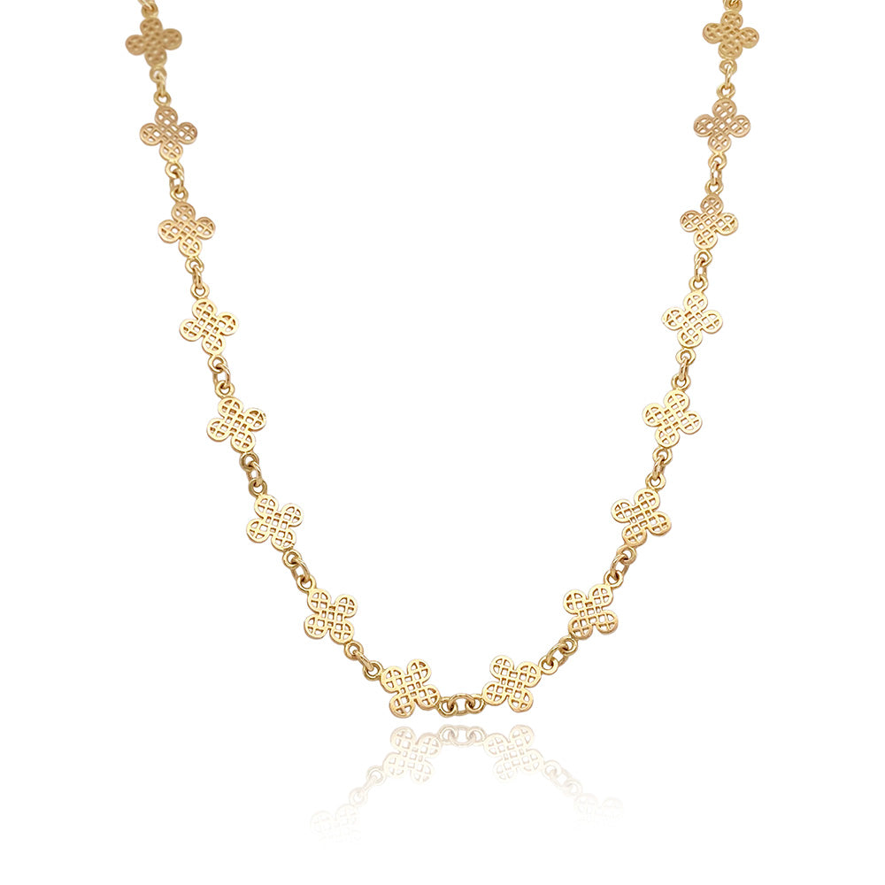 clover leaf necklace