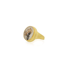 Dendritic Agate Ring