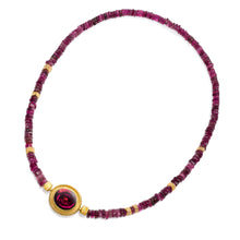 Rubellite Tourmaline Necklace