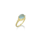 ring of fire carved aqua ring