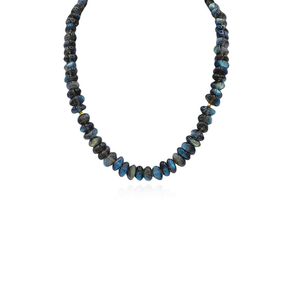 labradorite Pebble necklace