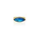 East/West Marquise Moonstone Ring