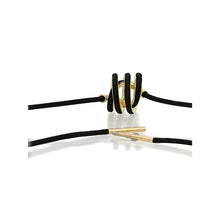 half double fisherman's knot necklace