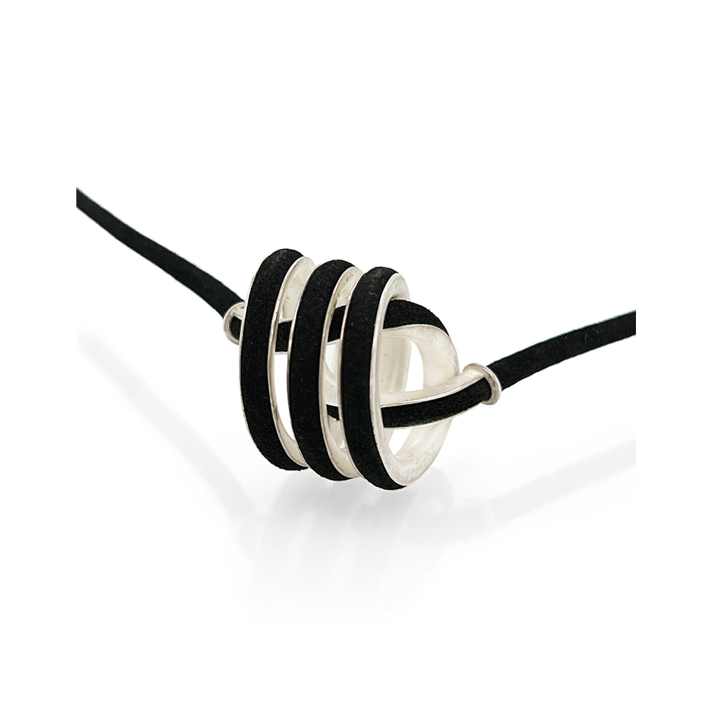 half double fisherman's knot in sterling
