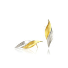 duel tone embrace earrings