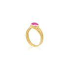 Triple Ribbon Ruby Ring