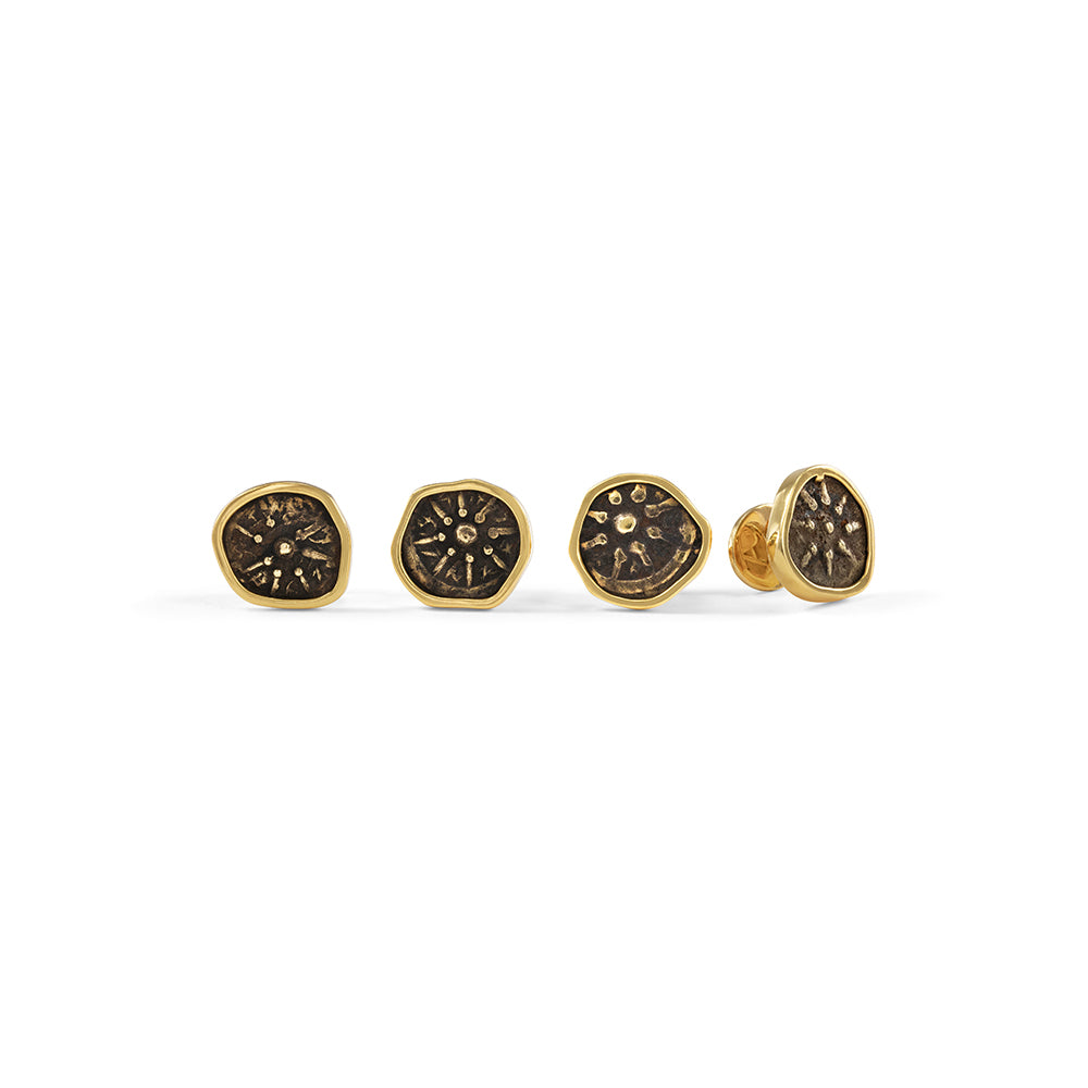 Widow's Mite Tuxedo Studs