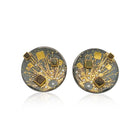 Diamond starburst earrings