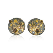 Diamond starburst earrings