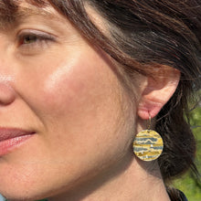 horizontal line earrings
