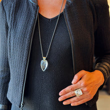 Quartz with Negative Crystal Ring