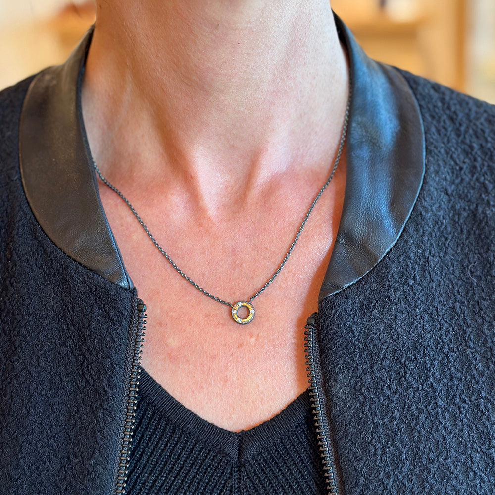 Chain with "O" Pendant