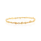 shell bangle bracelet