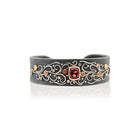 garnet, sapphire and diamond bracelet