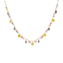 Rainbow Charm Necklace