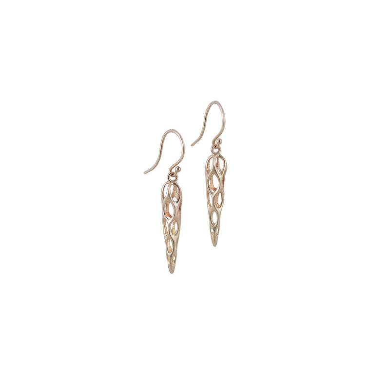 Cholla Earrings Medium in 14K Yellow Gold