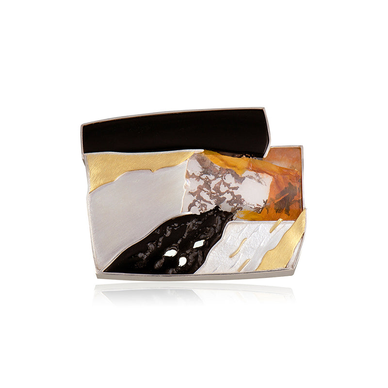 "Estuary" Brooch