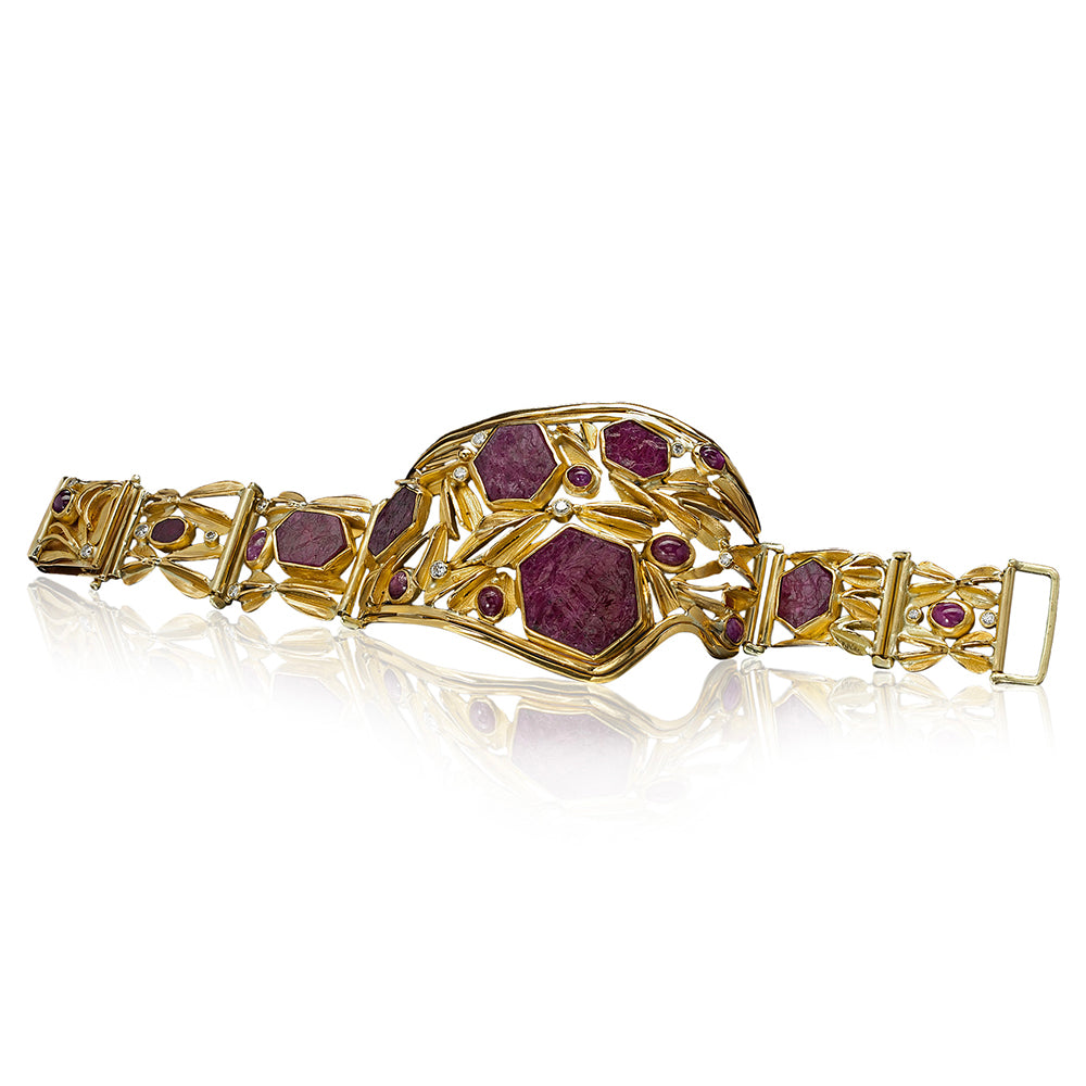 Ruby and Diamond bracelet