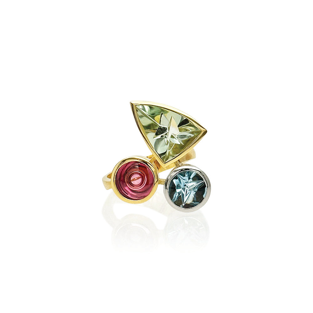 "Vibrant" ring