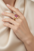 Revival Ring with Pink Tourmaline