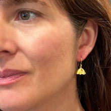 Crinkle Fold Earrings
