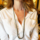 Double Strand Aaa+ Tahitian Pearl  Necklace in Graduating Color