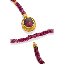 Rubellite Tourmaline Necklace