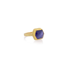 Tanzanite Crystal Ring