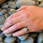 tsavorite garnet ring