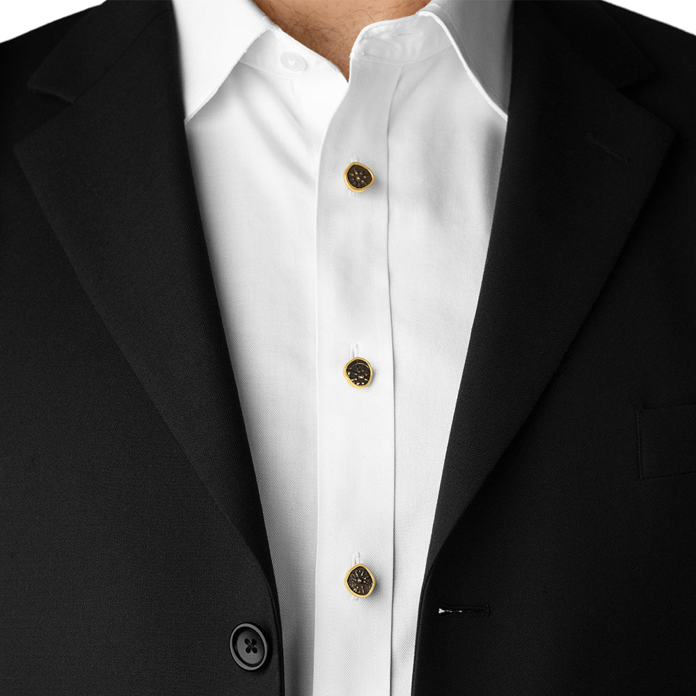 Widow's Mite Tuxedo Studs