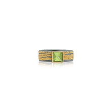 Apple Green Tourmaline Ring