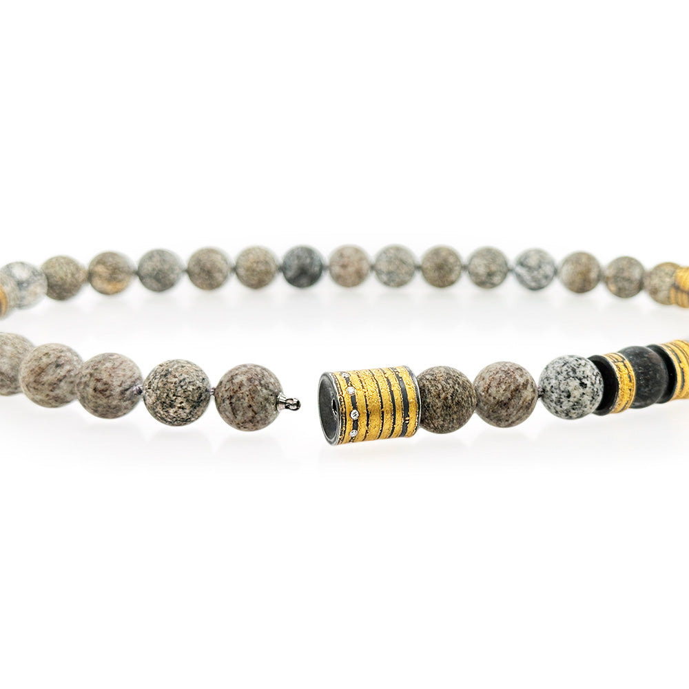 via mala granite necklace