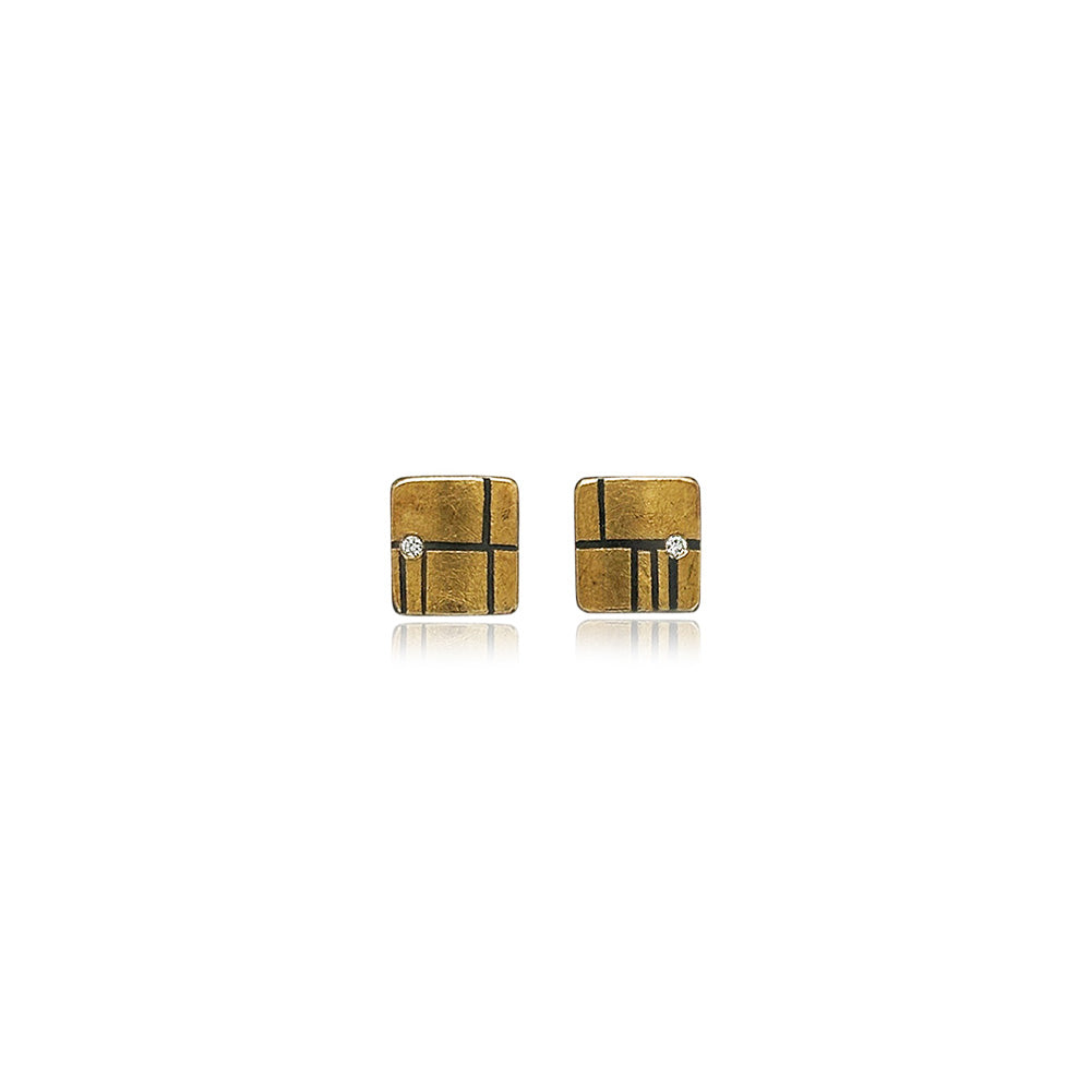 "Klimt Stud earrings