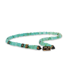 Peruvian Opal Necklace with Vario Clasp