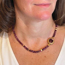 Rubellite Tourmaline Necklace