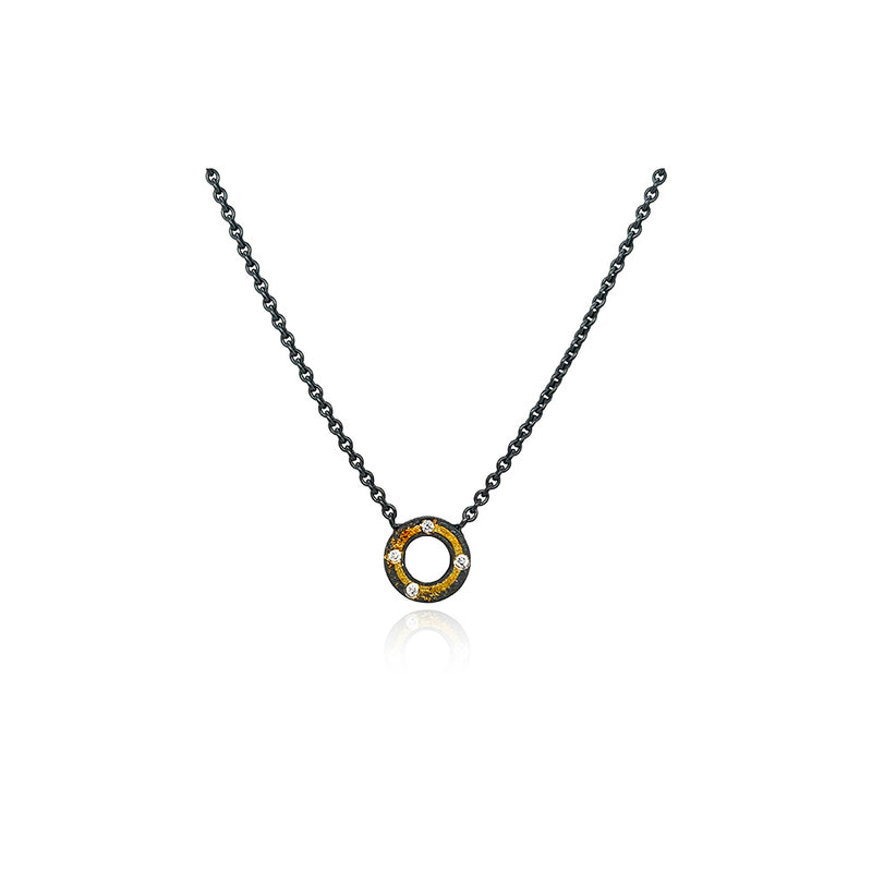 Chain with "O" Pendant