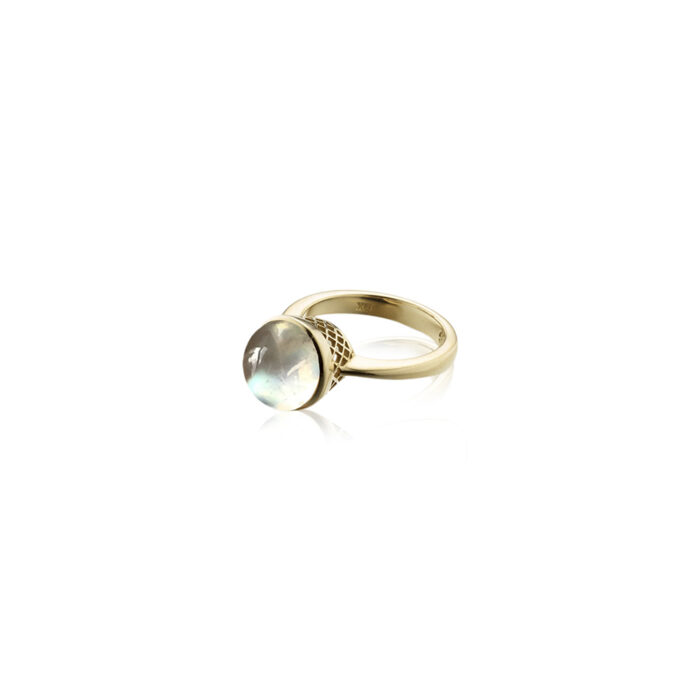 moonstone crownwork ring